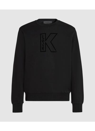 FLOCK K LOGO SWEATSHIRT