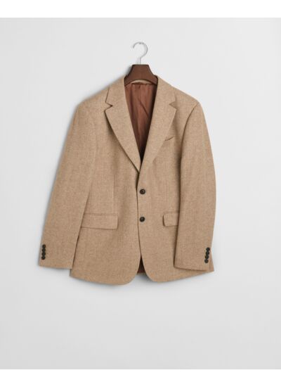 Slim Fit Herringbone Suit Blazer