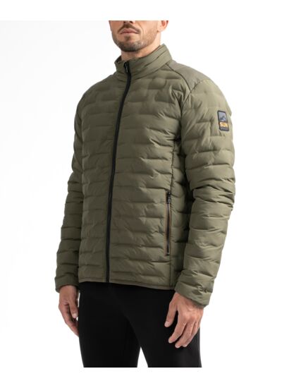 Doudoune aspect mat homme