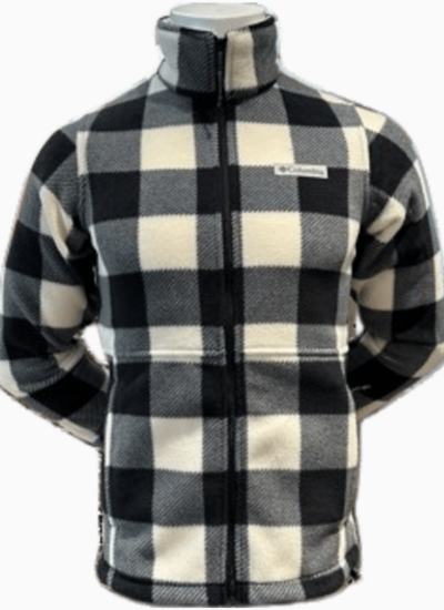COLUMBIA Granite mountain printed fleece jacket beige