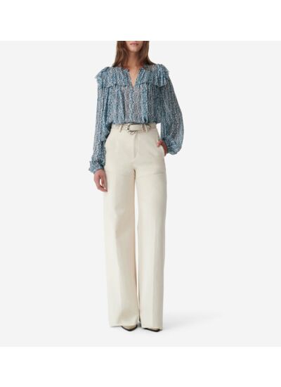 Blouse À Imprimé Graphique Ralaria