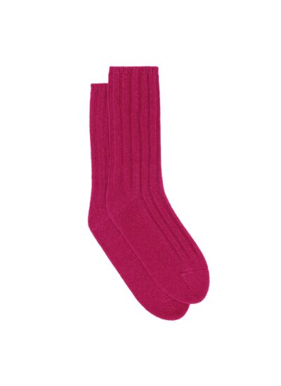 Chaussettes cachemire FLEUR
