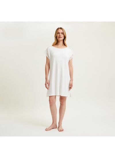 Laurence Tavernier - Chemise de nuit courte en jersey, Moorea