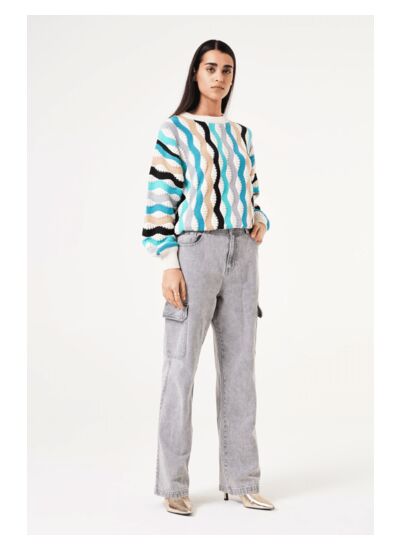 Women Jeans X40110 Wide fit Gray