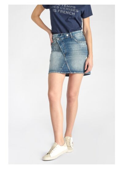 Jupe droite en jeans ALOFI