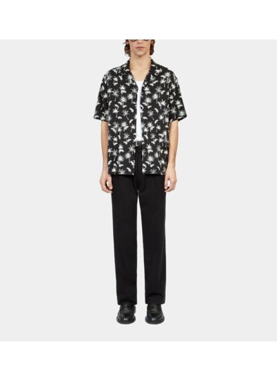 Chemise Imprimée Manches Courtes Homme