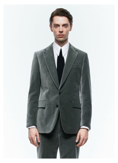 Veste de costume en velours
