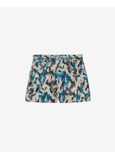 Short Raccourci En Tweed Et Sequins Noriane