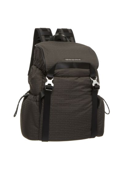 Sac à dos-vert militaire/néro