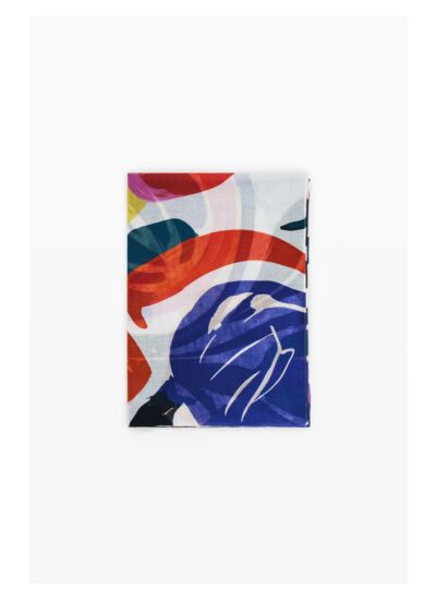 Foulard à fleurs Arty