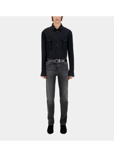 Jean Slim Gris Homme