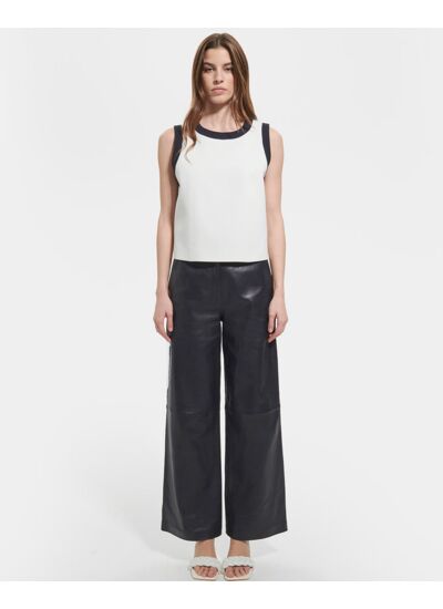 Top Tomette Ecru en Polyester
