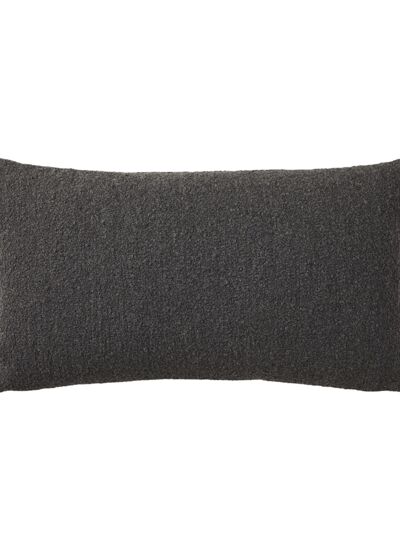 Yves Delorme - Housse de coussin en bouclette blanc, Bouclette