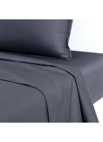 BOSS Home - Drap plat en satin de coton blanc, Loft