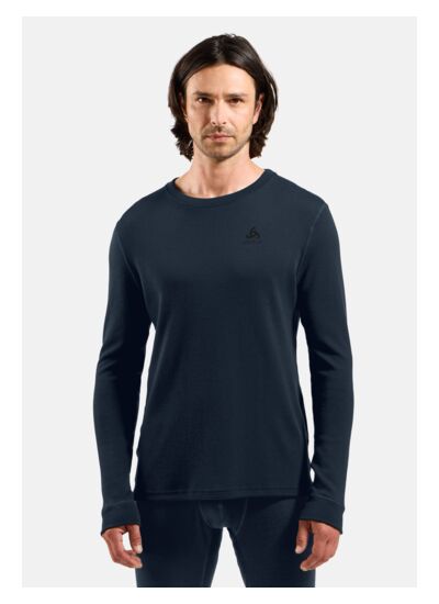 Sous vêtement technique NATURAL WARM col rond en laine mérinos 260 pour homme