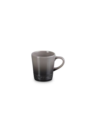 Tasse espresso V 100ml en céramique flint