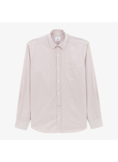 Chemise regular rose avec imprimé fantaisie