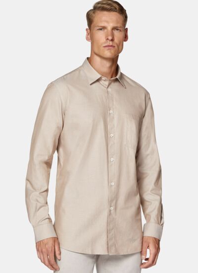 Boggi milano Chemise en coton regular fit