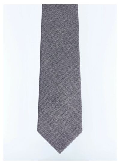 Cravate en flanelle de laine unie