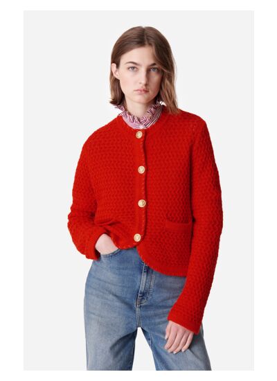 Gilet Dorina En Coton & Laine