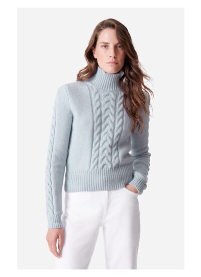 Pull Dabatha En Laine Mérinos Mélangée
