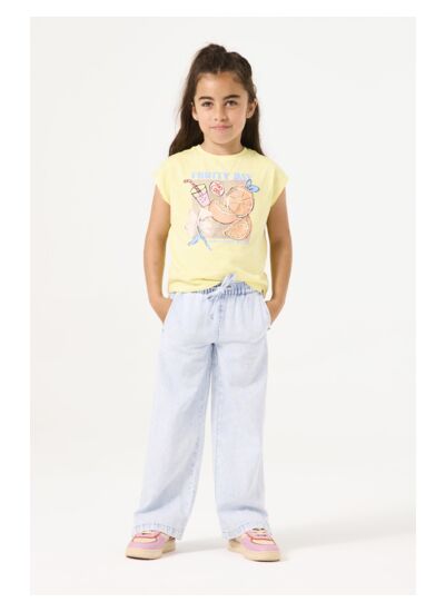 Girls Jeans C54730 Wide fit Blue