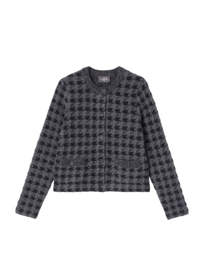 Veste pied de poule - Femme - LOUP/KHOL