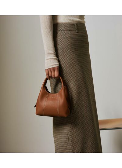Mini sac à main Juliette en cuir grainé