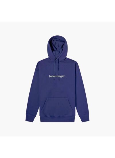 Balenciaga Hoodie Copyright Bleu