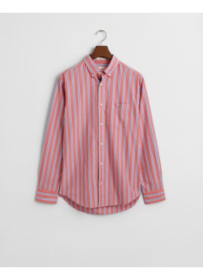 Regular Fit Classic Striped Poplin