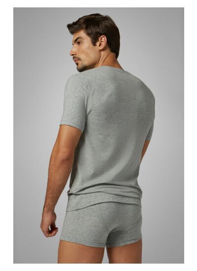 T-Shirt En Jersey De Coton Stretch