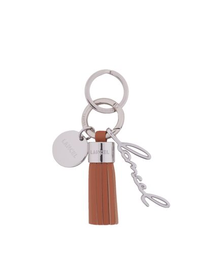 Premier Flirt De Lancel - Porte-Cles Mini Pompons - Camel