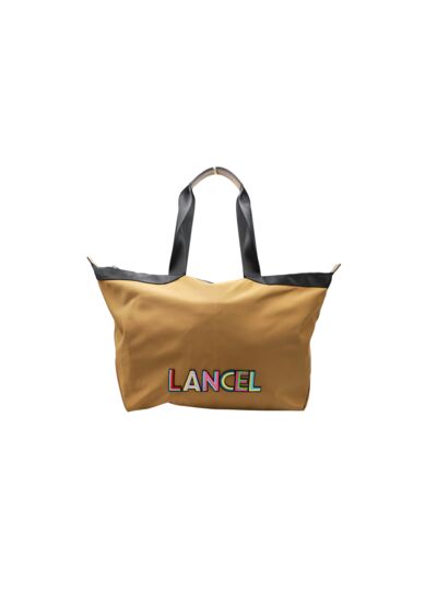 LOU - SAC CABAS ZIPPE M - Biscuit