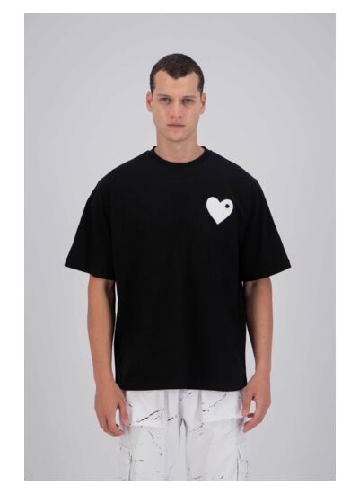 T-SHIRT COEUR CHIC