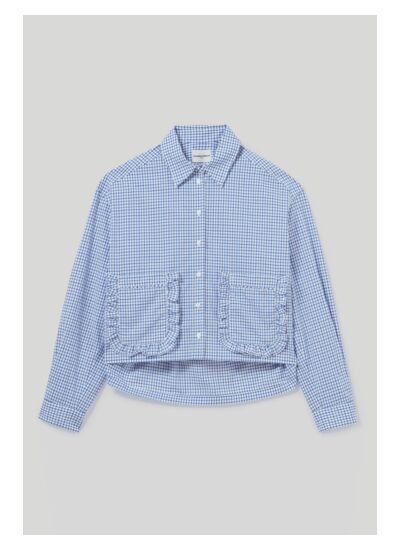 Chemise carreaux poches