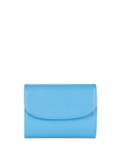 Portefeuille dos à dos rabat pression Paris PM