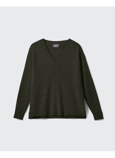 Pull col V ample - Femme - CHASSE