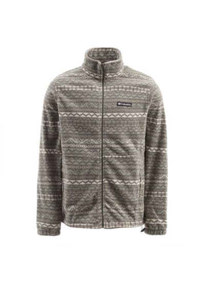 Granite Mountain Printed Fleece Jacket Vert