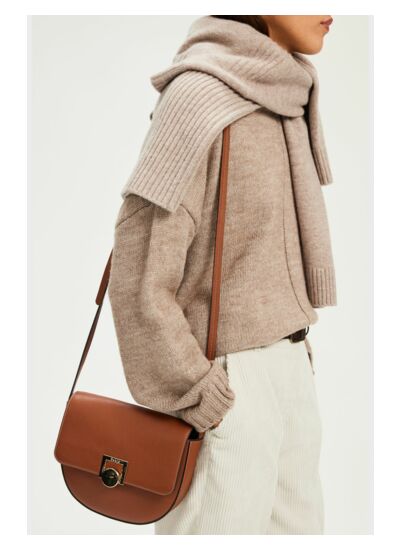 Sac Louise En Cuir Grainé Louise