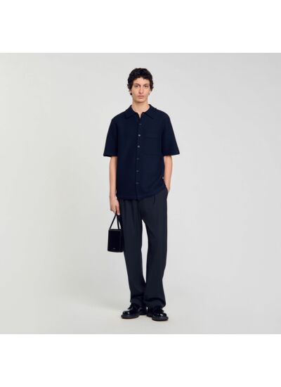 Chemise en nid d'abeille