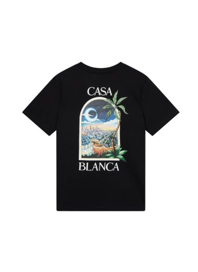 Casablanca T-shirt La Nights Noir