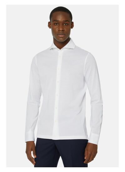 Chemise Polo En Piqué Fil D'Écosse Coupe Slim
