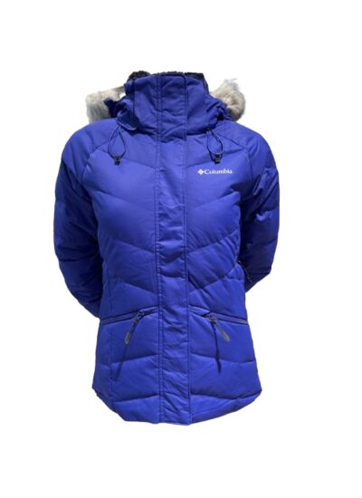 Rose Lodge  FS Down Jacket Femme Bleu