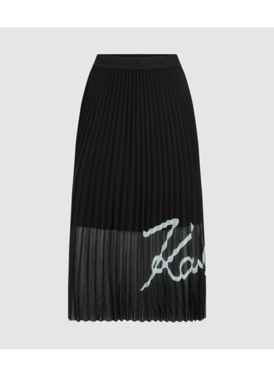 SIGNATURE EDGE PLEATED SKIRT