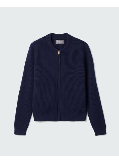 Teddy à côtes - Femme - MARINE