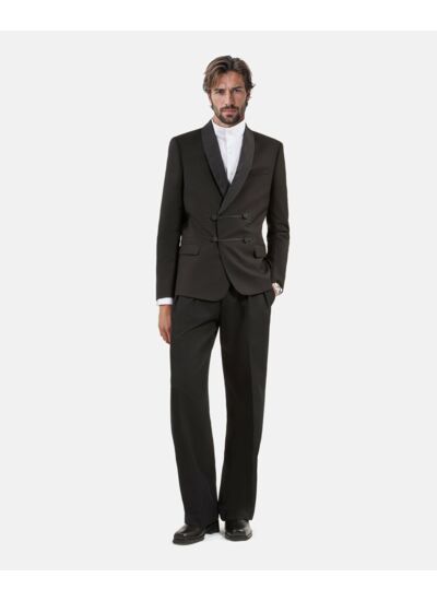 Veste De Smoking Col Chale Avec Brandebourds