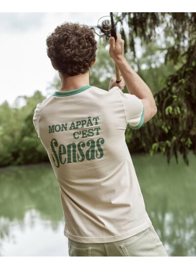 T-shirt écru Sensas
