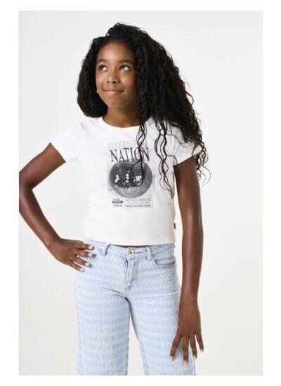 Girls T-shirt White