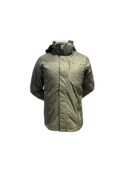 Kamp  FS Interchange Jacket Homme Vert et Noir