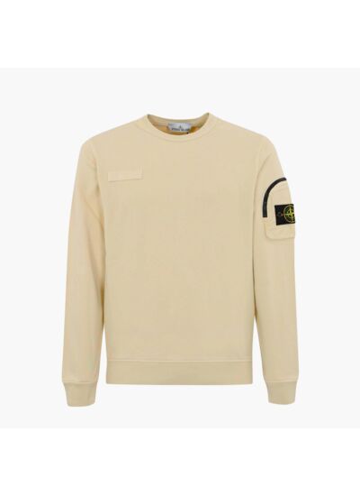 Stone Island Pull Crewneck Creme
